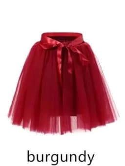 17 Colors Tulle Skirt Tutu Petticoats Short Underskirt 4 Layers 50 cm Puffy Skirt Crinoline Petticoat CPA1002 sxa10
