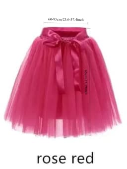 17 Colors Tulle Skirt Tutu Petticoats Short Underskirt 4 Layers 50 cm Puffy Skirt Crinoline Petticoat CPA1002 sxa10