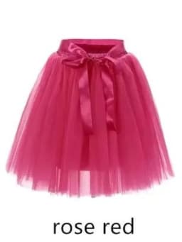 17 Colors Tulle Skirt Tutu Petticoats Short Underskirt 4 Layers 50 cm Puffy Skirt Crinoline Petticoat CPA1002 sxa10