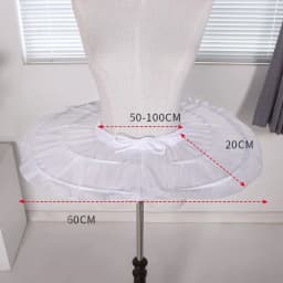 Luxurious Balletic Skirt Brace Flat Corrugated Double Steel Cos Violent Petticoat Fishbone Brace