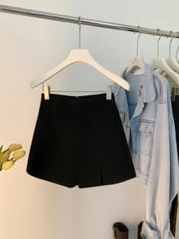 High Waist Thickened Woolen Skirt Pants Women's Retro Style A-Line Half-length Skirts Casual Pure Color Skirts