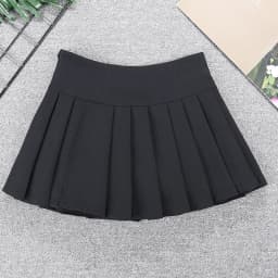 Pleated Mini Skirt with Slit SideLow Rise Accordion Pleat Miniskirt Y2K Skort E-girl Women's Outfit Spring Summer KPOP Outfit