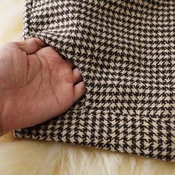 2024 Women's Autumn Winter New Irregular Woolen Skirt High Waist Package Hip Skirt Ladies Houndstooth Plaid Long Skirts B437