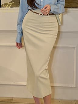 Women Sexy Elegant High Waist Summer Fashion Simple Work Sheath Pencil Maxi Skirts Solid Bodycon Long Skirt