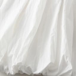 Women Elegant Skirt Women Elastic High Waist Solid Color A-Line Pleated Skirt Puffball Hem Casual Flowy Balloon Bud Midi Skirts