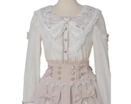 2026 Summer New Liz Skirt Japanese Style Love Buckle Double Bows High Waist Skirts Lace Patchwork Black Plaid Skirt for Women