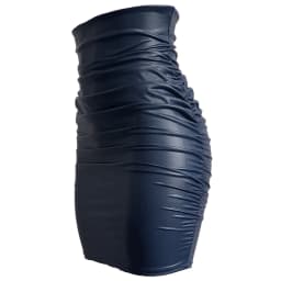 Women Sexy PU Skirt Lady Skinny HighWaist Black Faux Leather Short Skirt