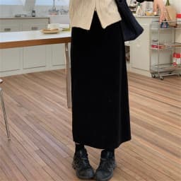 Fashion Corduroy Pink A-Line Skirts Women Korean Elastic High Waist Midi Skirt Women 2023 Autumn Winter Vintage Warm Long Skirt