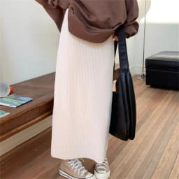Fashion Corduroy Pink A-Line Skirts Women Korean Elastic High Waist Midi Skirt Women 2023 Autumn Winter Vintage Warm Long Skirt