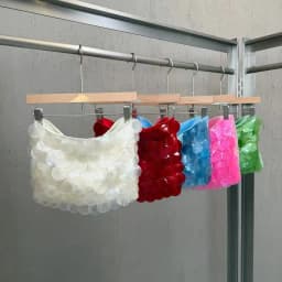 2026 Spring/summer Heavy-duty Colorful Scale Embellished Mini Skirt - Trendy, Sexy, Sweet, and Unique Design Skirts for Women