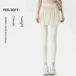 High Waist Tennis Skirt Pants Tummy Control Pleated Skirts Women Summer Yoga Gym Casual Mesh Layered Skirt Woman Clothing