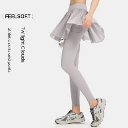 High Waist Tennis Skirt Pants Tummy Control Pleated Skirts Women Summer Yoga Gym Casual Mesh Layered Skirt Woman Clothing