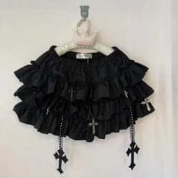 Sweet Lolita Ballet Cake Skirt Women Summer Japanese Y2k Cute Mesh Lace Ruffle Party Skirt Girls Kawaii Fashon Mini Skirts New