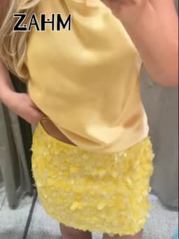 Sexy Sequin Mini Skirts Women Slim High Street Fashion Chic Shiny Skirt Female 2026 Spring Summer New Beach Holiday Skirts Lady