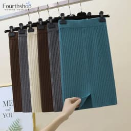 2026 New Korean Fashion Knitted Skirts Women Casual Elegant High Waisted Elastic Office Lady Skirts Solid Mini Skirt