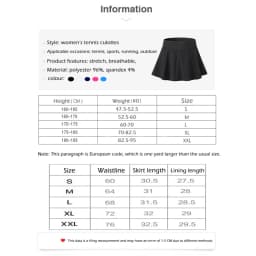 2020 Sports Tennis Skorts Fitness Short Skirt Badminton breathable Quick drying Women Sport Anti Exposure Tennis Skirt