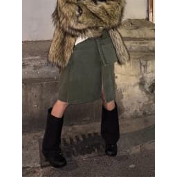 Y2K 2000S Cargo Mini Skirt Women Streetwear Sexy Split Asymmetrical Skirts Summer Gyaru Harajuku Grunge Casual Design Faldas New