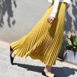 Ladies Fashion Casual Long Skirt Elegant Vintage Pleated Skirts Women Temperament Party Wear Faldas Woman Clothing Streetwear