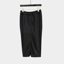 High Street RO Skirt Women's Zipper Double Opening High Waist Drawstring High Elasticity Slimming Effect Fashionable Slim Skirts
