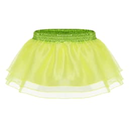 Womens Tiered A-line Pleated Short Skirt Shiny Glitter Skirt for Rave Festival Pole Dance Bar Party Skirt Night Club Costume
