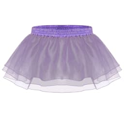 Womens Tiered A-line Pleated Short Skirt Shiny Glitter Skirt for Rave Festival Pole Dance Bar Party Skirt Night Club Costume