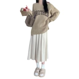 Fashion Girls Skirts for Women Korean Style Long Black Skirt Women's Pleated Skirt Long Skirts for Women Fashion 2023 A-LINE