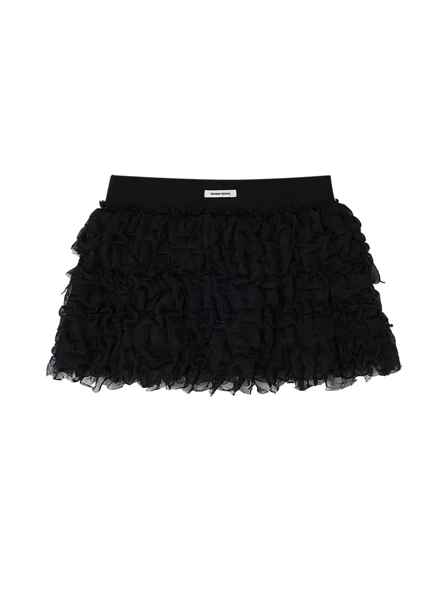 Fairy Tale Cake Skirt Miniature Fairy Bm Anti Aging Fluffy Short Skirt Half Length Ultra Short Skirt Fairy Skirt