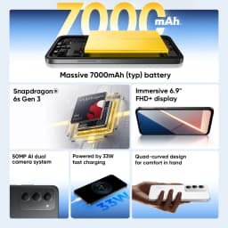 Global Version POCO X8 5G Smartphone Snapdragon 6s Gen 4 8340mAh Battery 67W 6.83" 1.5K Display 50MP Camera NFC Cellphone