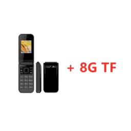 UNIWA F2720 Dual Screen Cellphone GSM Flip Phone 1.77inch 0.08MP Russian Hebrew Keyboard Button Clamshell Feature Phone