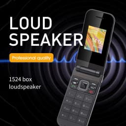 UNIWA F2720 Dual Screen Cellphone GSM Flip Phone 1.77inch 0.08MP Russian Hebrew Keyboard Button Clamshell Feature Phone