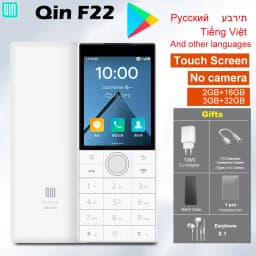 Qin F22 Touch Screen Android 11 No Camera Wifi 2.8 Inch 2+16GB / 3+32GB MTK6739 Bluetooth 1700mAh Battery 480*640 Duoqin Phone