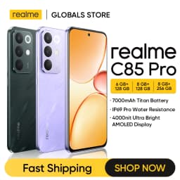 realme C85 Pro Smartphone NFC 7000mAh Battery 45W Charge Snapdragon 685 Chipset 6.8" 120Hz AMOLED Display 50MP Camera IP69 Pro