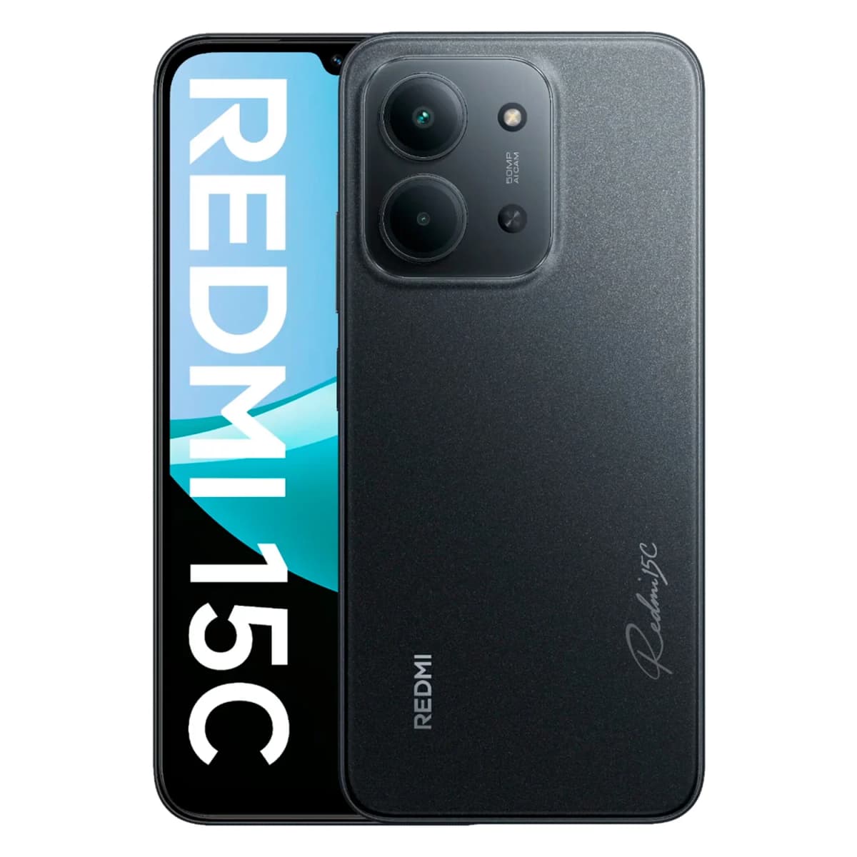 Xiaomi Redmi 15C 256GB/8GB 6.9 Ram 50MP/8MP - Midnight Black (Global) Dual Sim