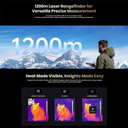 FOSSiBOT F115 UItra 36GB(12+24)RAM+256GB Android 16 20000mAh 64MP Night Vision Camera World's First Triple Vision Rugged Phone