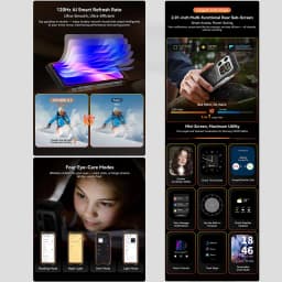 Blackview XPLORE X1 Rugged Smartphone 12GB+256GB 5G 108MP Camera 6.78'' Display 10000mAh Battery 55W Android 15 NFC Rugged Phone