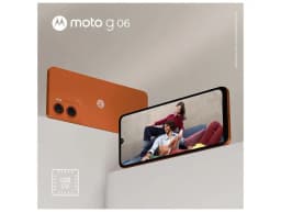 Smartphone Motorola Moto G06 128Gb 4Gb Ram Orange Mute 50Mp + Selfie 8Mp