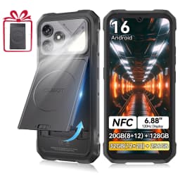 Cubot Kingkong Dura Rugged Android Smartphone 16 20Gb(8+12) & 32Gb(12+20) Ram, 128Gb/256Gb Rom, 6.88" 120Hz Display, Nfc, Face Id & Fingerprint Unlock