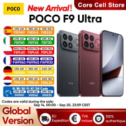 Global Version POCO F9 Ultra 5G Smartphone Snapdragon® 8 Elite Gen 5 6.9' 185Hz Ultra-bright AMOLED Display 8050mAh (Typ) Battery 100W HyperCharge NFC IP68