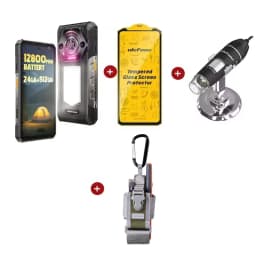 Ulefone Armor 30 Rugged Phone 24GB+512GB 6.95" FHD Versatile LED 12800mAh Android 15 64MP Camera 66W Global Version Smartphone