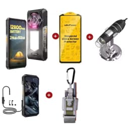 Ulefone Armor 30 Rugged Phone 24GB+512GB 6.95" FHD Versatile LED 12800mAh Android 15 64MP Camera 66W Global Version Smartphone