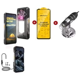 Ulefone Armor 30 Rugged Phone 24GB+512GB 6.95" FHD Versatile LED 12800mAh Android 15 64MP Camera 66W Global Version Smartphone