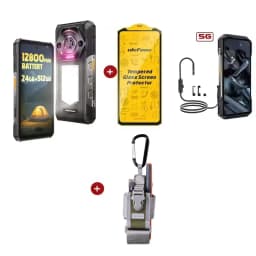 Ulefone Armor 30 Rugged Phone 24GB+512GB 6.95" FHD Versatile LED 12800mAh Android 15 64MP Camera 66W Global Version Smartphone