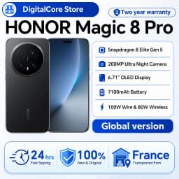 Global Version Honor Magic 8 Pro 5g Smartphone 6.71'' Oled Snapdragon 8 Elite Gen 5 Aimage 200Mp Camera 7100Mah 100W Nfc Esim