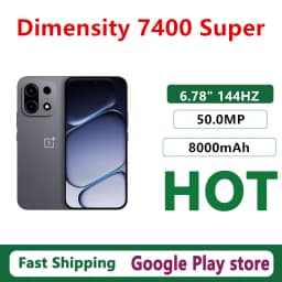 Original Oneplus Turbo 6X Pro Mobile Phone 6.78" AMOLED 144HZ 50.0MP 80W Charge 8000mAh Dimensity 7400 Super IP69 Waterproof