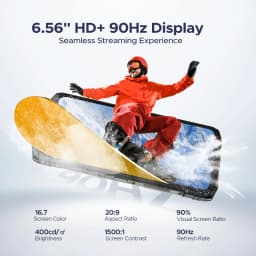 DOOGEE Blade10 Ultra Energy Rugged Phone 36GB+128GB 6150mAh Battery 6.56” HD+ Screen UNISOC T7250 50MP Camera NFC Android 16 Smartphone