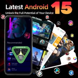 OUKITEL WP62 Rugged Phone 5G Unlocked, 48GB+512GB/2TB, 11000mAh/33W Battery, 6.6" FHD+ 120Hz Display, 108MP Camera Rugged Smartp