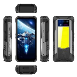 Oukitel WP100 Plus Rugged Phone 12GB+512GB Night Vision 33000mAh 6.8'' Android 16 MTK G100 NFC 4G Camping Lighte NFC Smartphone