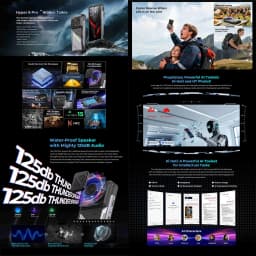HOTWAV Hyper 8 Pro Rugged Phone 12GB+512GB 6.8 inch 120Hz  Android 15 MediaTek MT8791 Dimensity 7050 Octa Core 5G NFC Smartphone