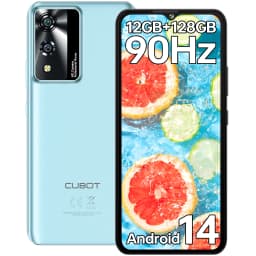 Cubot A10 Android Smartphone , 12GB (4GB+8GB)+128GB ROM, Octa-core, 6.56-Inch 90Hz Screen, 5100mAh, 48MP