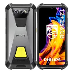 PHILIPS S8325 Rugged Smartphone Dual Sim 12(6+6)GB 256GB 6.745" 48MP NFC 10200mAh Android 16 Camping Lamp Waterproof Global